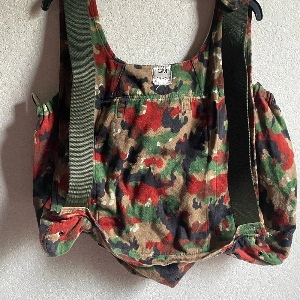 Swiss alpenflage M74-75 Camo Rucksack Bag Holds 20-25 Liters Gorpcore Travel